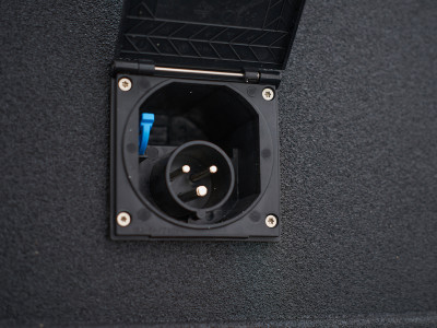 External 230V CEE power outlet